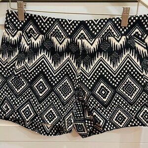 J CREW Print Short Women Size 4